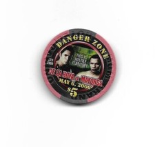 MGM Grand casino - Poker $5 Casino chip/ De La Hoya vs. Mayorga  5-6-06  Limited