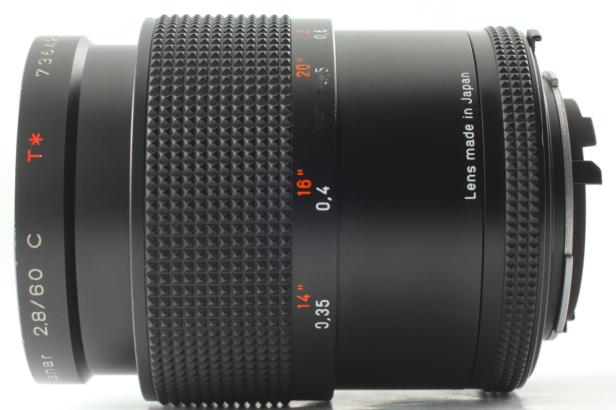 NEAR MINT】 Contax Carl Zeiss Planar 60mm f2.8 C Macro Lens NEAR MINT】 Contax Carl Zeiss Planar 60mm f2.8 C Macro Lens