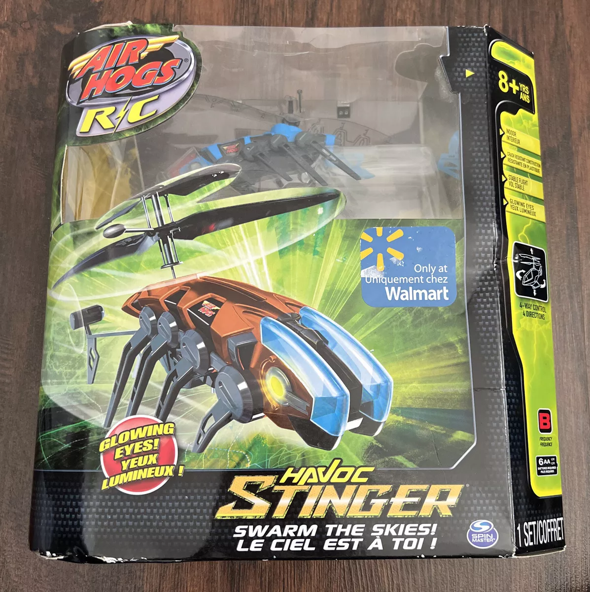 Air Hogs Havoc Stinger RC IR Helicopter Ages 8 Toy Radio Remote