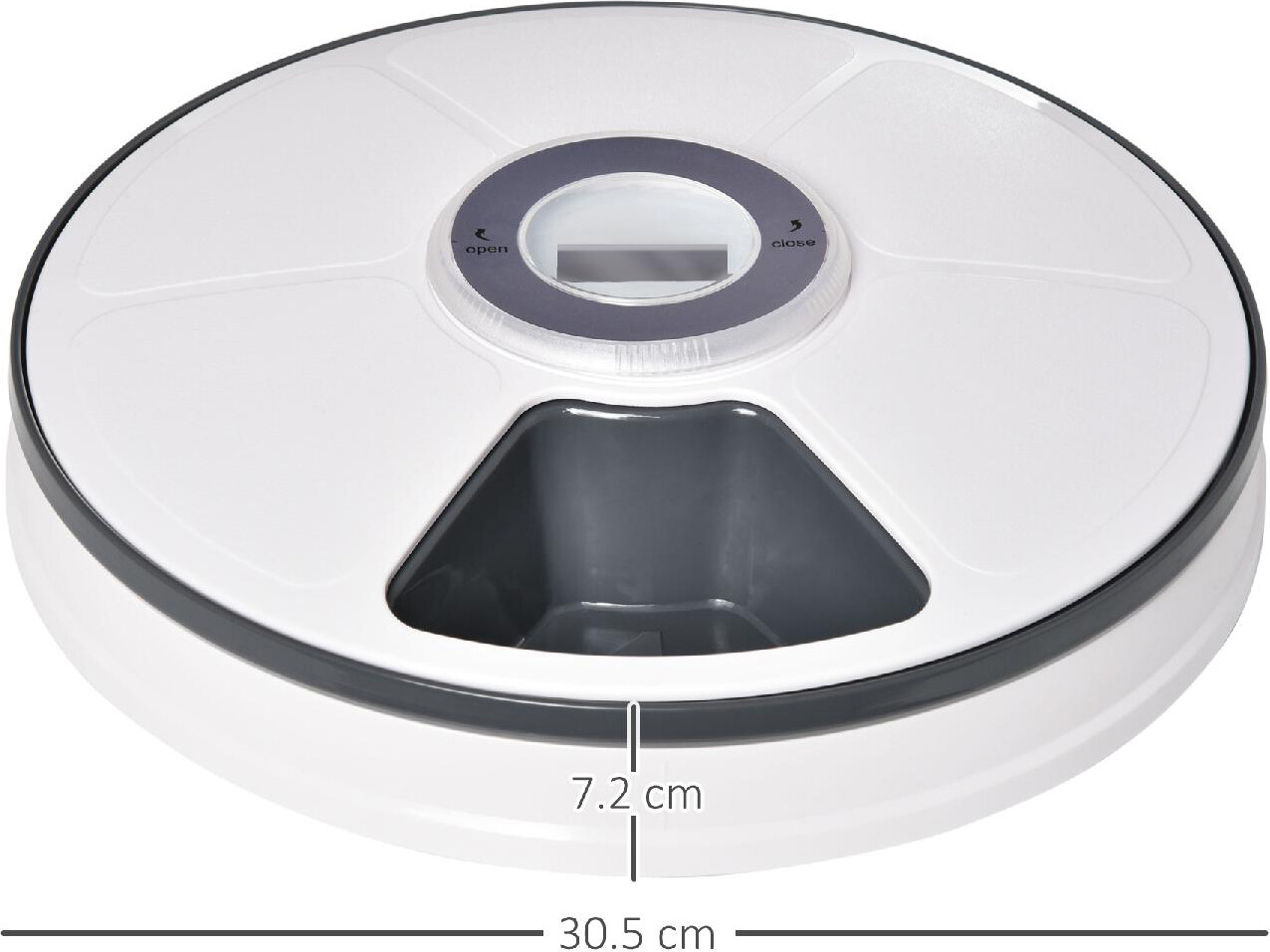 Distributore Automatico Cibo Dechome per Cani e Gatti | Timer 6 Pasti - 3