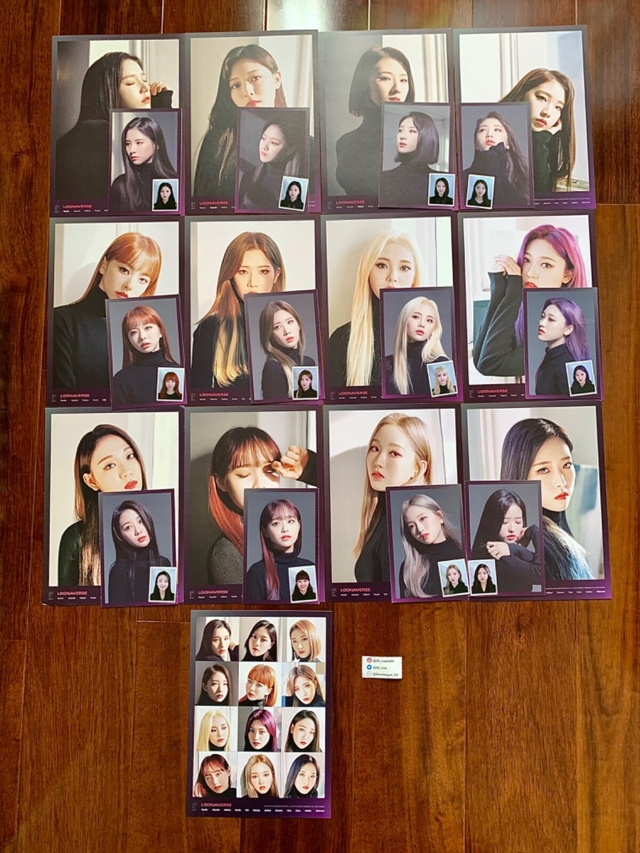 Loonaverse Merch Member Sets [Mini Poster, Postcard, ID] | eBay