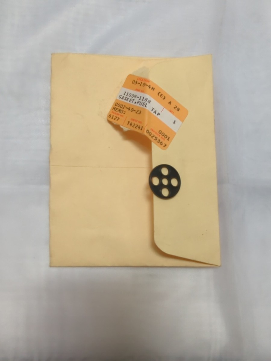 Kawasaki NOS NEW 11009-1188 Fuel Tap Gasket EN ER EX JB KL