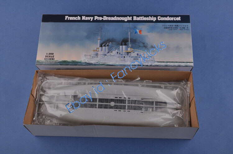 【San】 Hobbyboss Model 1/350 86505 French Navy Pre-Dreadnought