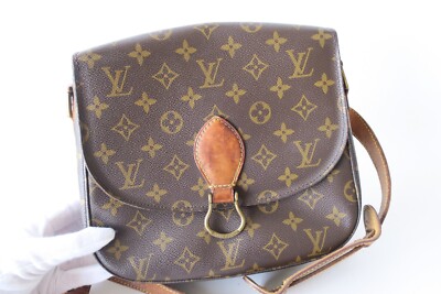Authentic Louis Vuitton Saint Cloud GM Monogram Shoulder Bag