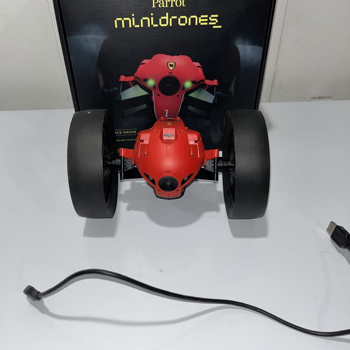 Parrot Jumping Race Jett MiniDrone - Max/ Red | box Great Condition | eBay