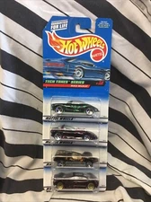 Hot Wheels 1997 Tech Tones Series Complete Set of 4 Cars