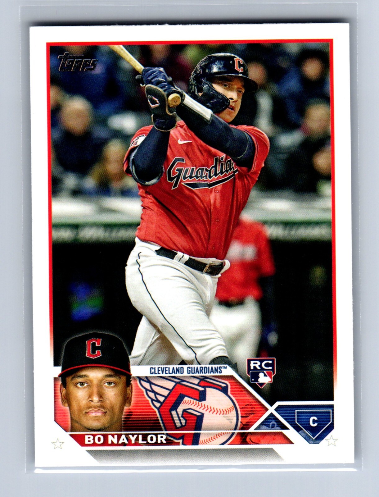 2023 Topps Series 2 RC Rookie #421 Bo Naylor Guardians