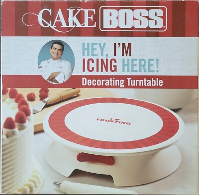 Cake Boss Hey, Im Icing Here! Decorating Turntable