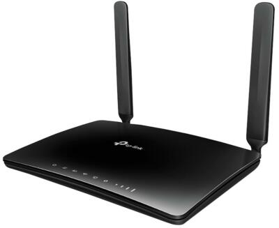 TP-LINK AC1200 Dual Band WiFi Archer MR400 4 Ports 867 Mbps Router - Schwarz NEU
