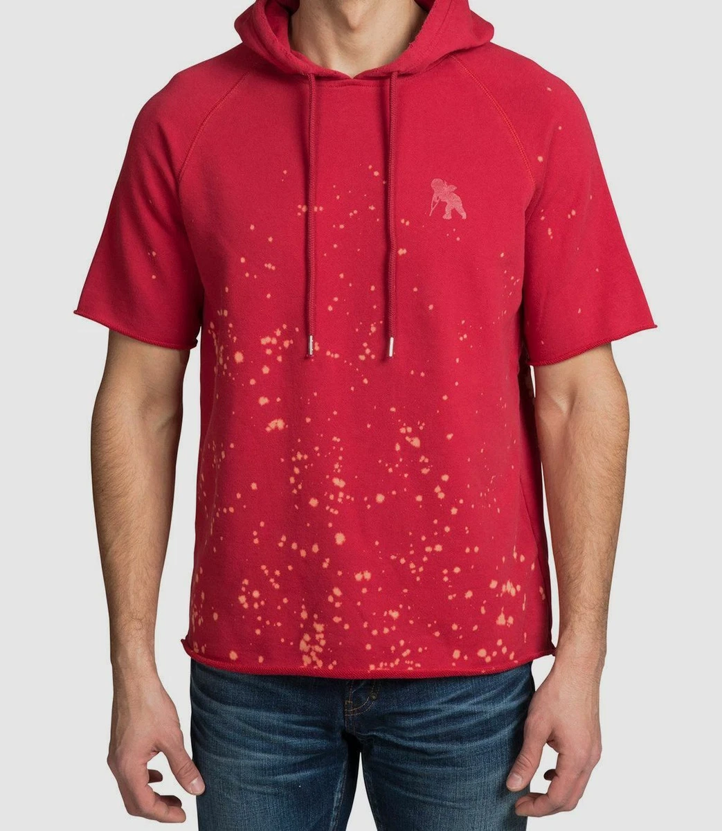 Bleach top splatter hoodie