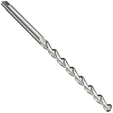 Cleveland 2565 High Speed Steel Long Length Drill Bit, Parabolic Flute, 9/64"