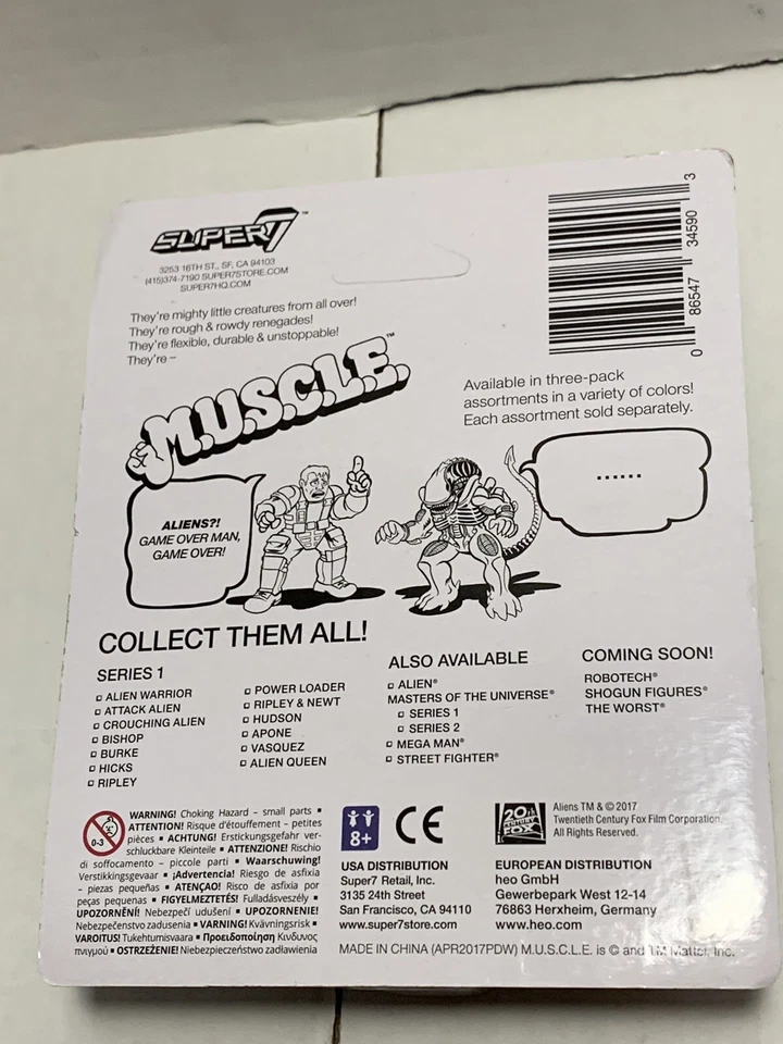 Paquete de figuras Aliens M.U.S.C.L.E exclusivo de San Diego Comic Con 2017 Super7 Foto 2 de 4