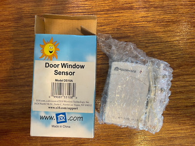 X-10 PowerHouse Home Automation - DOOR/WINDOW 2 PIECE BREACH SENSOR DS10A