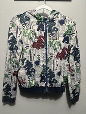 Looney Tunes tasmanian devil Taz Boys Hooded Sweatshirt Size 12/13