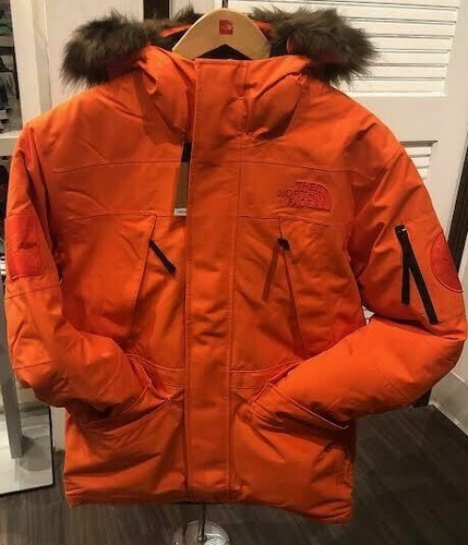the north face EXPED MCMURDO PARKA RED 