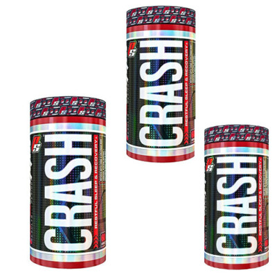 ProSupps CRASH, Burn Fat, Weight Loss, Recovery Aid - 60 Capsules (3 Pack)
