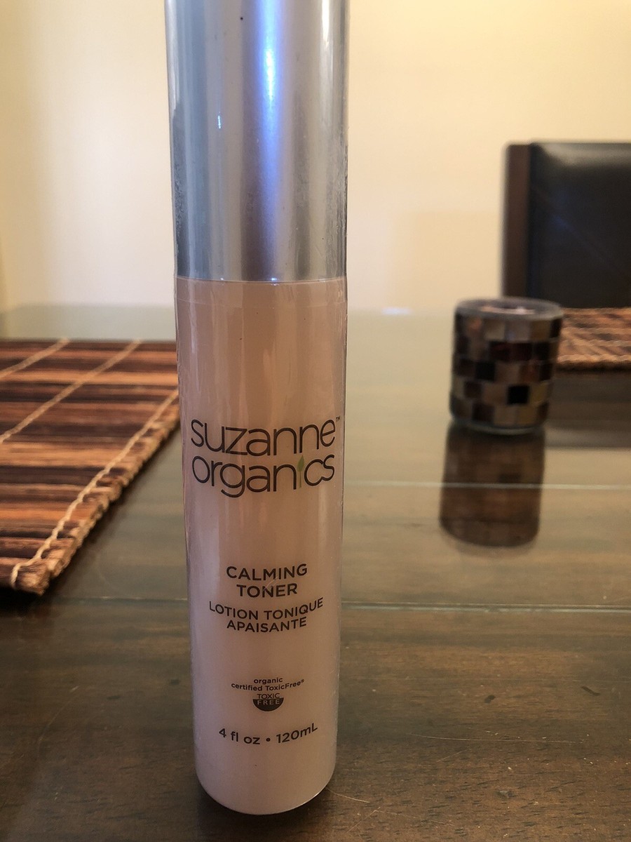 SUZANNE ORGANICS Calming Toner 4 FL OZ ~ FULL SIZE, Brand New with Sealed  Wrap