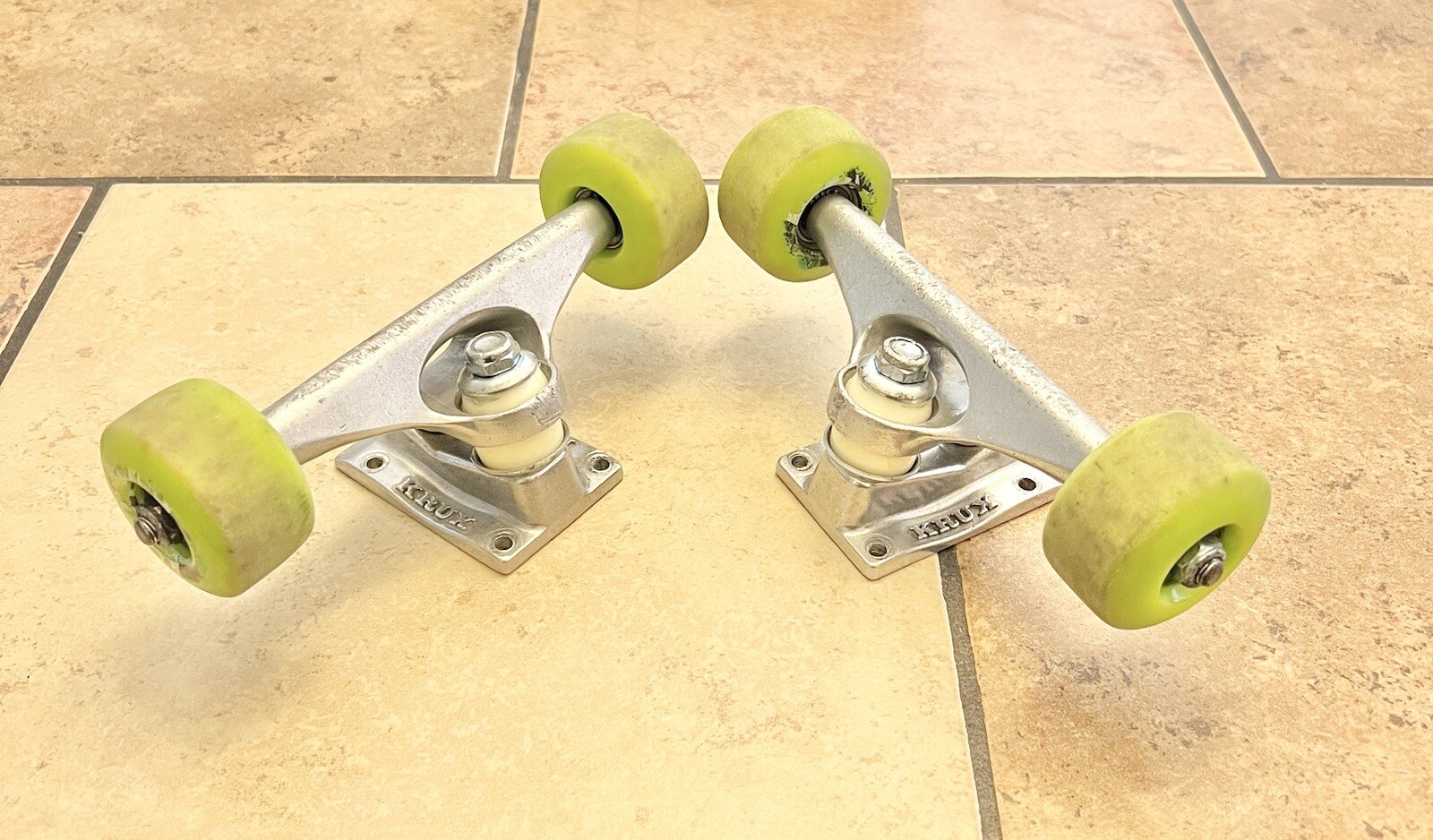 KRUX Trucks 8.0 Bones Adam Dyet 54mm Wheels With Abec 5 Bearings Skateboarding