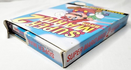 Super Mario Bros. 2 (NES, 1988) con manuale *TESTATO E FUNZIONANTE* scatola danneggiata - Foto 7 di 12