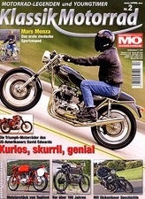 Klassik Motorrad Nr. 2 von 2011, Mars Monza; Hesketh V 1000; Ariel SG 32, Ducati