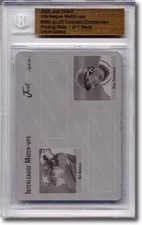 GIO GONZALEZ * RYAN ZIMMERMAN * Rookie Printing Press Plate BGS 1/1