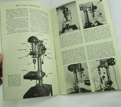 Bell Telephone Laboratories Tips On Using Power Tools Illustrated Booklet 1955 - Picture 6 of 7