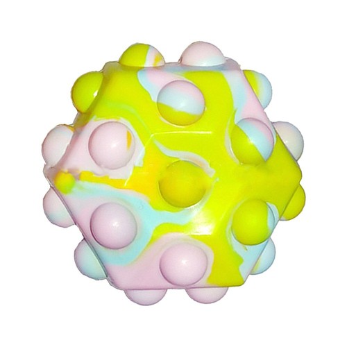 Popit Bubble Cube Rainbow Ball Squeeze 3D Elastic Ball Fidget Toys Stress ReliKU - Picture 13 of 22