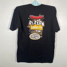 Dixxon Flannel Co Shirt Mens XL Black Sausagefest Event Graphic Tee T-Shirt