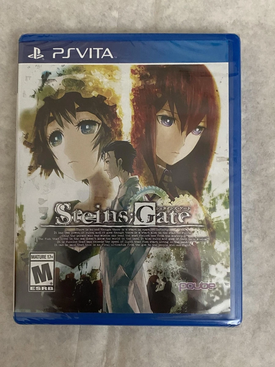 Sony PlayStation Vita Steins; Gate Visual Novel Video Games for