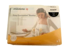 NEW Medela Easy Expression Bustier Hands-Free Pumping Bra Medium Black NEW