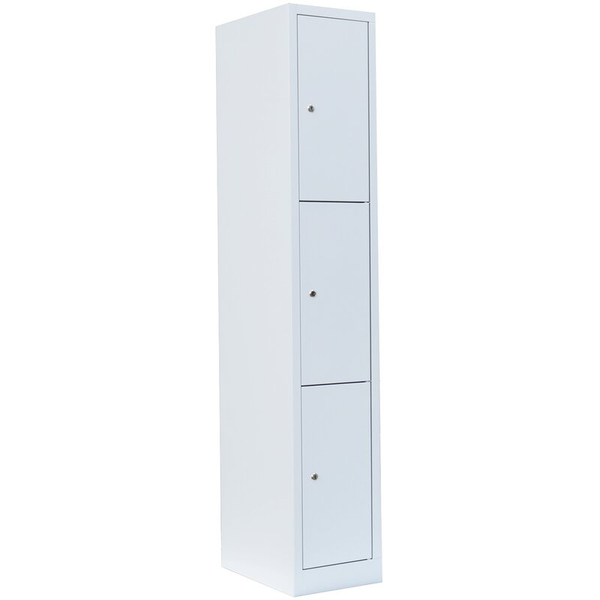 SchließFachschrank 3 FäCher Kompl. Montiert Wertfachschrank Spindschrank 520317-image