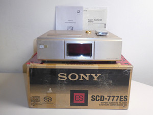 Sony SCD-777ES High-End SACD-Player / Swoboda Mod in OVP, Laser NEU, 2J.Garantie