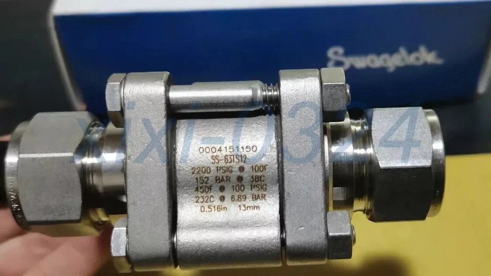1pcs NEW Swagelok SS-63TS12 3-piece 60 series ball valve DHL shipping - Image 3 of 4