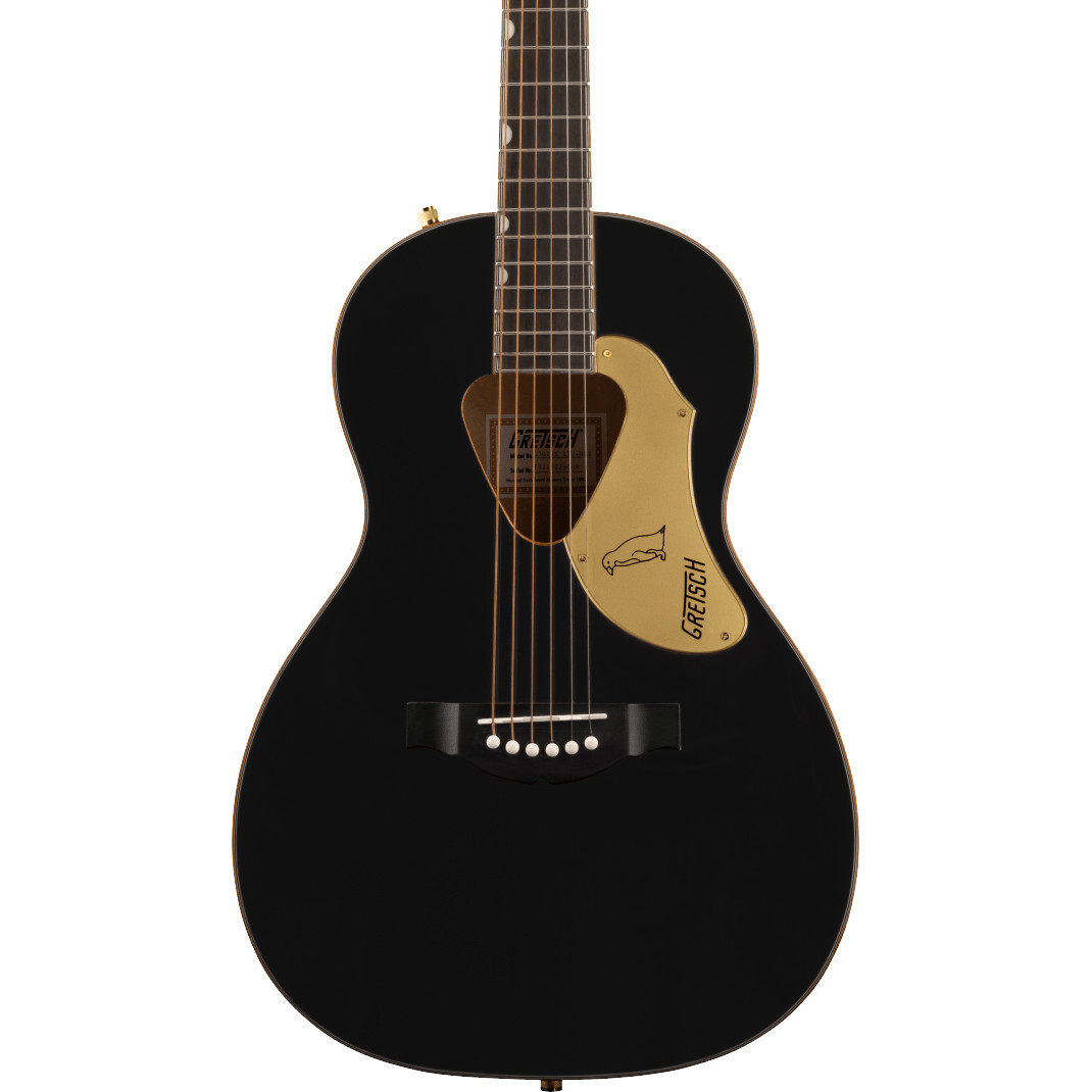 Акустическая гитара Gretsch G5021E Rancher Penguin Parlor, гриф Laurel, черный