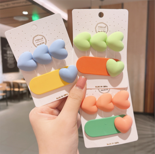 Children's Hair Clip Cute Princess Love Spelling Color Kids Girls' Accessories - Picture 2 of 10