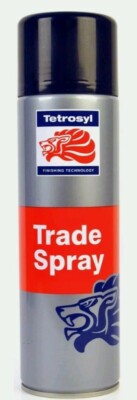 Tetrosyl Trade Sprühlack schwarz glänzend 500 ml Profi Top Qualität ATS015