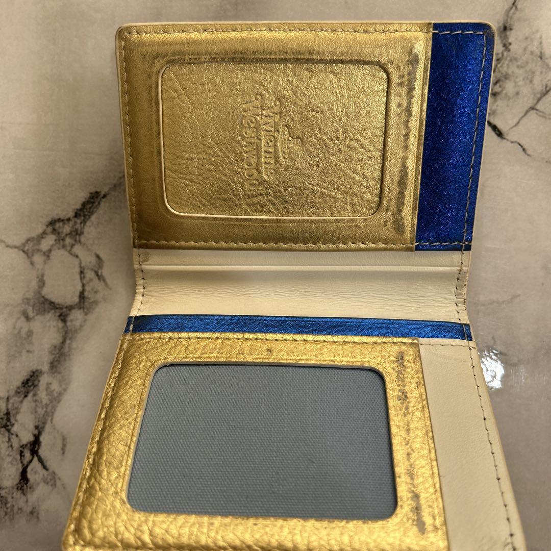 Vivienne Westwood Vintage Card Case Designer Luxury Orb Logo
