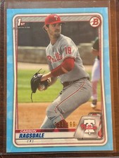 2020 Bowman Draft Paper Sky Blue 253/499 Carson Ragsdale BD-145 Phillies