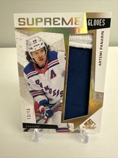 2023-24 UD SP Game Used Artemi Panarin Supreme Glove /15