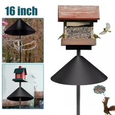16" Two Way Squirrel Baffle Wrap Around Squirrel Proof Bird Feeder Guard Durable
