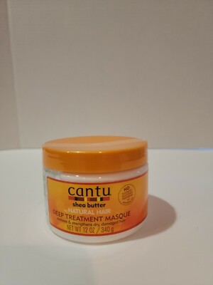 CANTU SHEA BUTTER FOR NATURAL HAIR DEEP TREATMENT MASQUE 12 OZ New