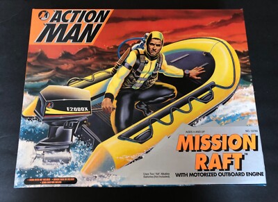 Hasbro Action Man 1/6th Scale Mission Raft With Motorized Outboard