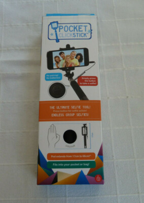 Pocket Click Stick - Teleskop-Smart.Phone Halterung von Thumps up - schwarz -NEU