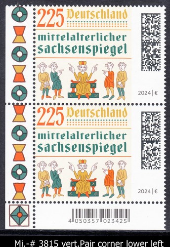 (24/02) BUND FEBRUAR 2024 Mi-# 3811-3813,3814,3815,3816 postfrisch (Auswahl) - Bild 62 von 84
