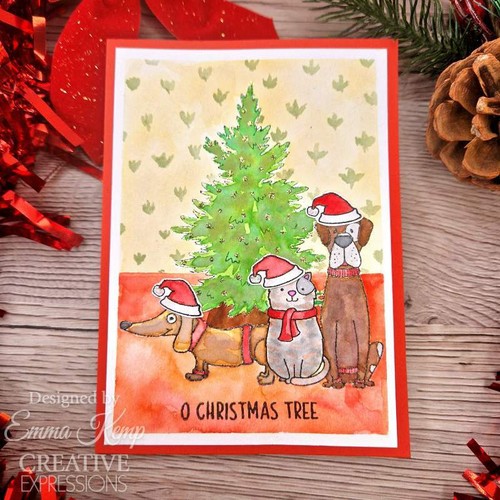 Estampillas transparentes de 6 x 8 sin montar de Jane's Doodles cuentos de Navidad sin montar expresiones creativas - Imagen 19 de 34