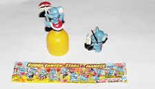 Ferrero: 2 Figuren aus Serie Funny Fanten Stars in der Manege, 1998, 1 BPZ