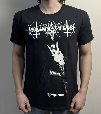 Nokturnal Mortum - Нехристь (Gildan) T-Shirt Black mayhem bathory