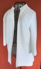 Strickjacke Anna Moths 38 in weiß - Neu und ungetragen - Made in Germany 3/4 Arm