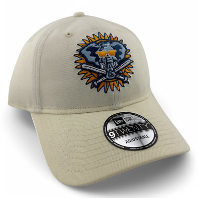 New Era Oakland Athletics A's MLB Pastel Cream 9Twenty Adjustable Dad Hat Cap