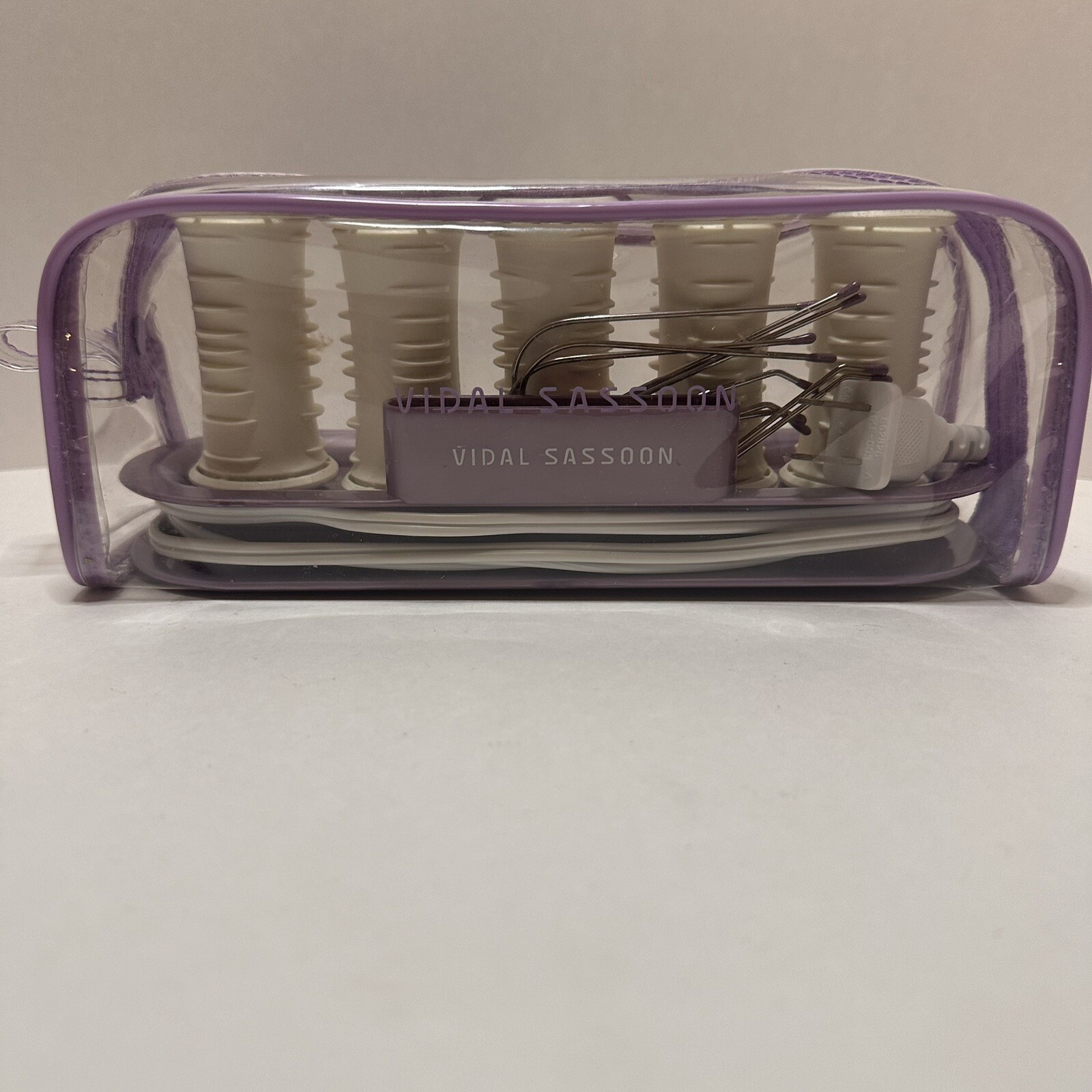 Vidal Sassoon Jet Setter 5 Hot Roller Curler Hairsetter W/Clips & Bag VS-305